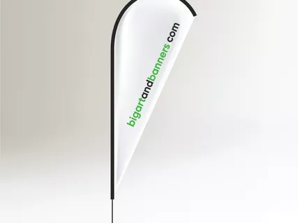 Teardrop Flags example